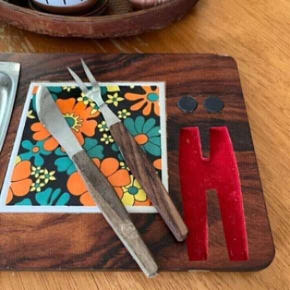 Vintage Cheese Charcuterie Board Appetizer - Picture 6 of 9